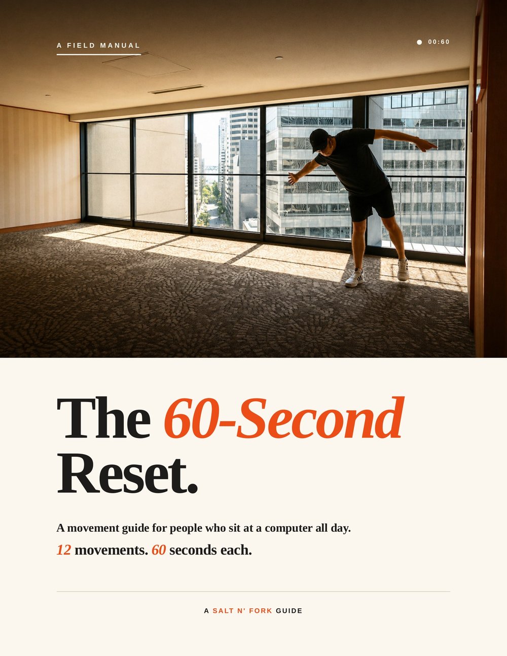 The 60-Second Reset book cover